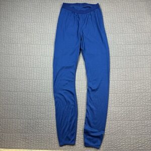 Vintage Patagonia Capilene Base Layer Pants Mens Medium Blue Made in USA 90s